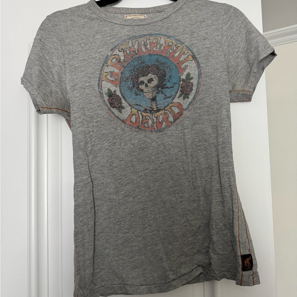 Trunk Ltd Gray Vintage Graphic Short Sleeve Tee